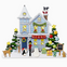 Countdown To Christmas - S/25 Magnets & Blue Winter House