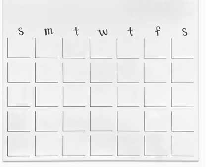 Magnetic Dry Erase Board & Accessories