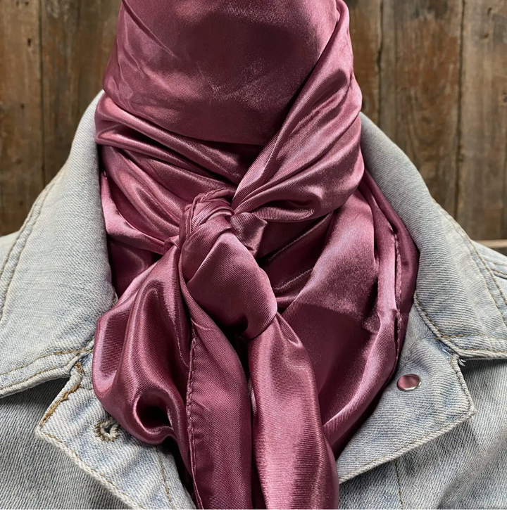 35X35" Solid Rose Wild rag