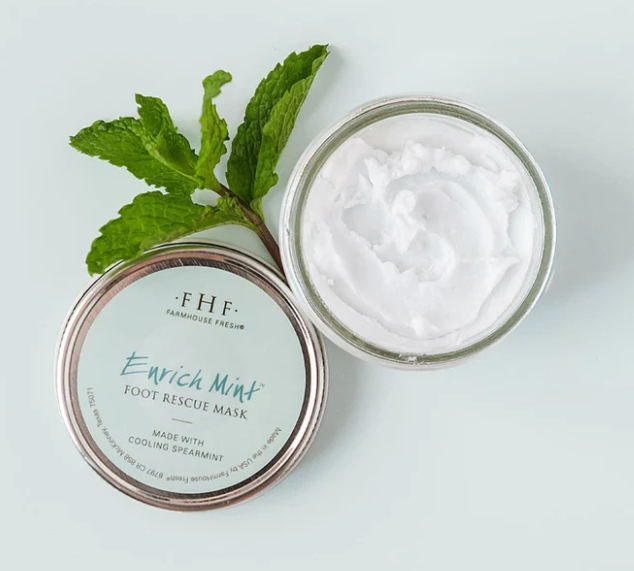 Farmhouse Fresh Enrich Mint® Foot Rescue Mask 3 oz