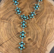 Turquoise Y Necklace