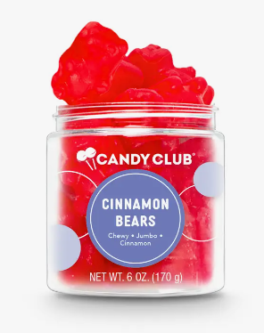 Candy Club Cinnamon Gummy Bear Candies