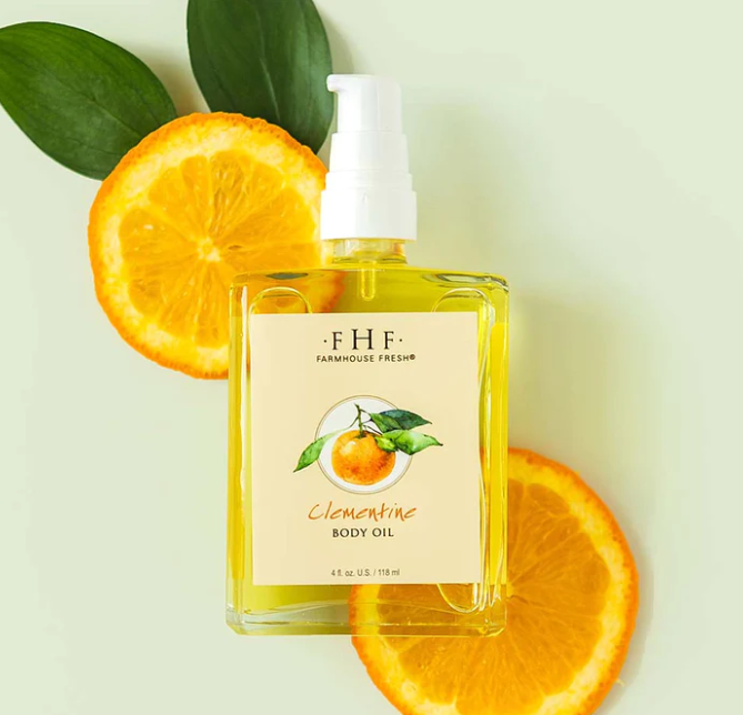 Clementine Body Oil 4 oz