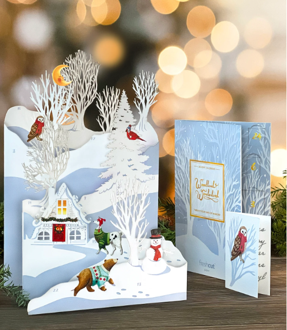 FreshCut Paper Woodland Wonderland Advent Calendar