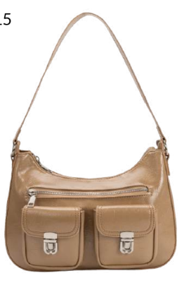 Fawn Vegan Leather Shoulder Bag