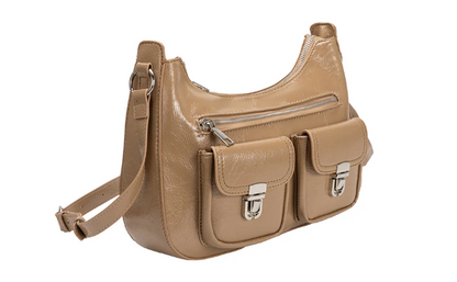 Fawn Vegan Leather Shoulder Bag
