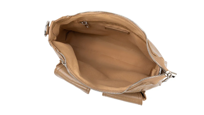 Fawn Vegan Leather Shoulder Bag