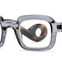 CAIN | Transparent Grey | Tortoise Temples | Blue Light Glasses