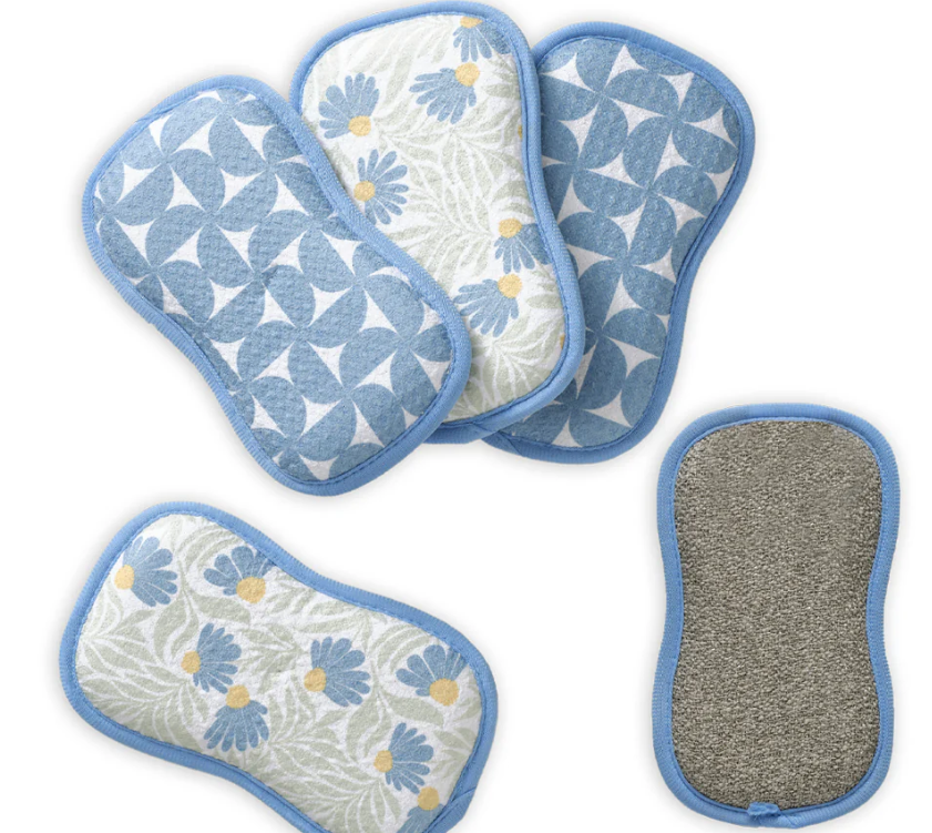 Werkshoppe Blue Coneflower Kitchen Collection