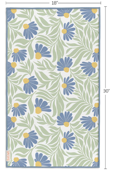 Werkshoppe Blue Coneflower Kitchen Collection