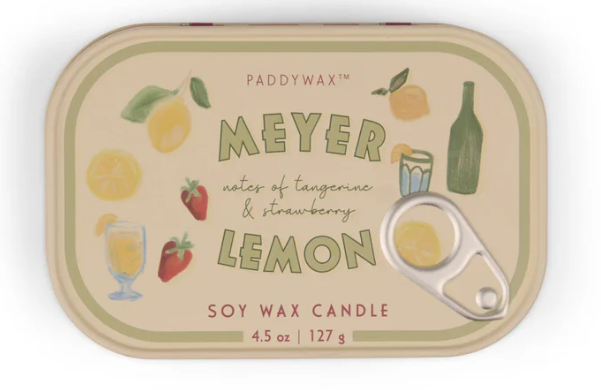 Paddywax Bistro Tin - Meyer Lemon