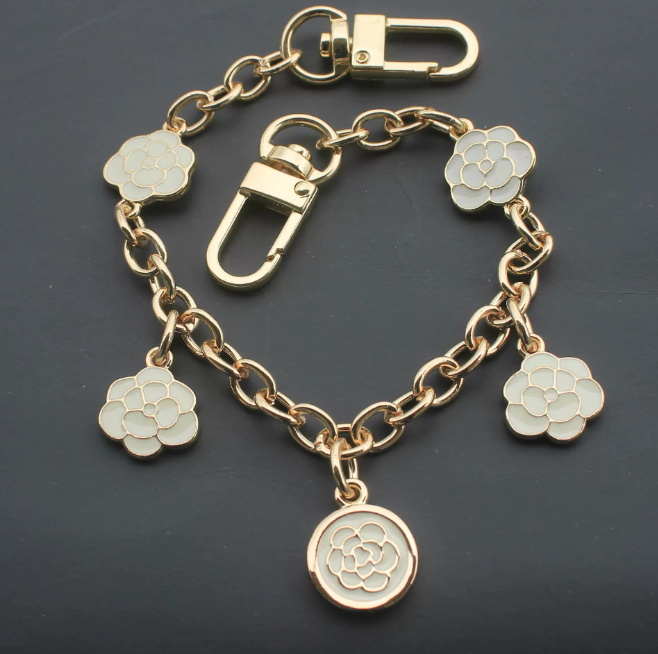 Bloom Charm Gold Purse Chain
