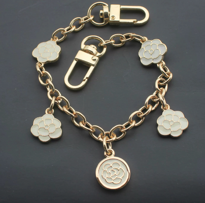 Bloom Charm Gold Purse Chain