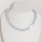 Handmade Pearl Glass Cat Eye Stone Beaded Choker