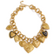 Vintage HEARTS Charm Necklace