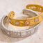 Inlay Waterproof Chunky Bangle
