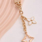 Purse Charm Key Chain Gold Medallion