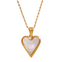 Stainless Steel Heart Pendant Necklace