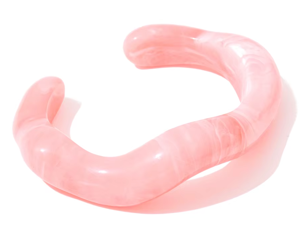 Resin twisted Bangle Bracelet