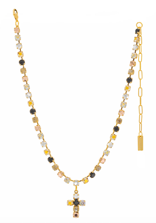 TOVA Baby Donatella Necklace in Mix Metal