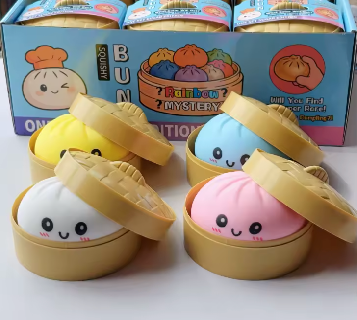 Dumpling Squish Toy Mystery Color