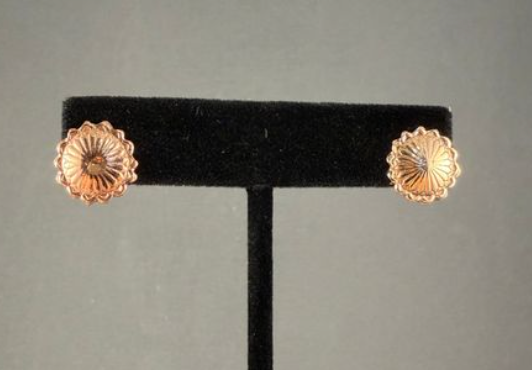 Copper matte concho stud