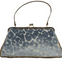 JACKIE: Denim Blue CHENILLE MOSAIC