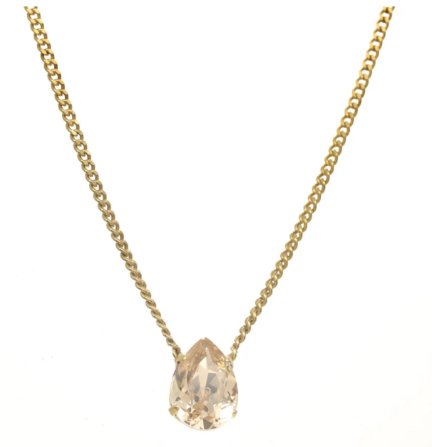 TOVA Lumi Necklace In Chrome