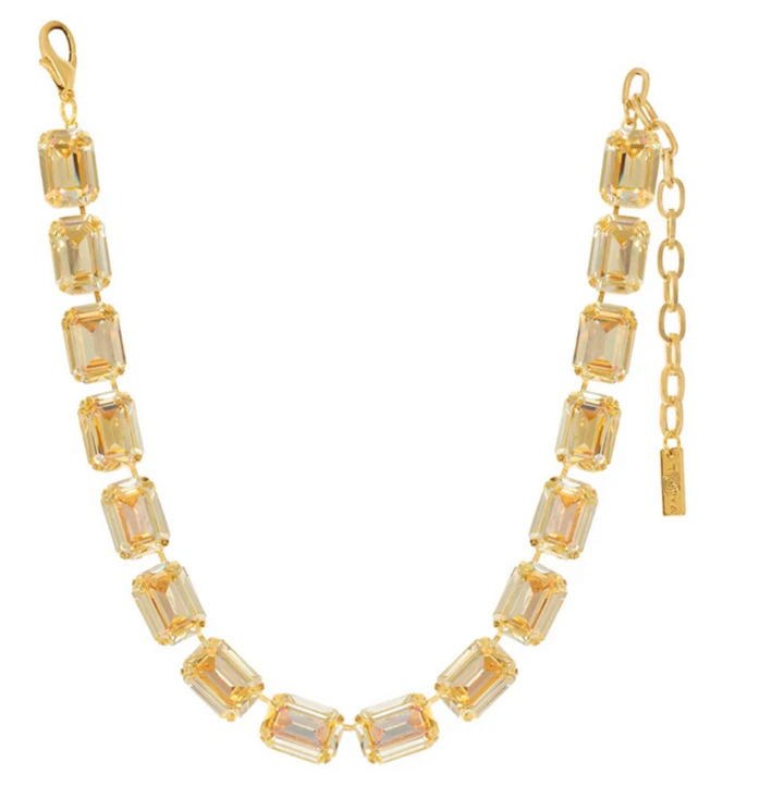 TOVA Kamala Necklace In Metallic Gold