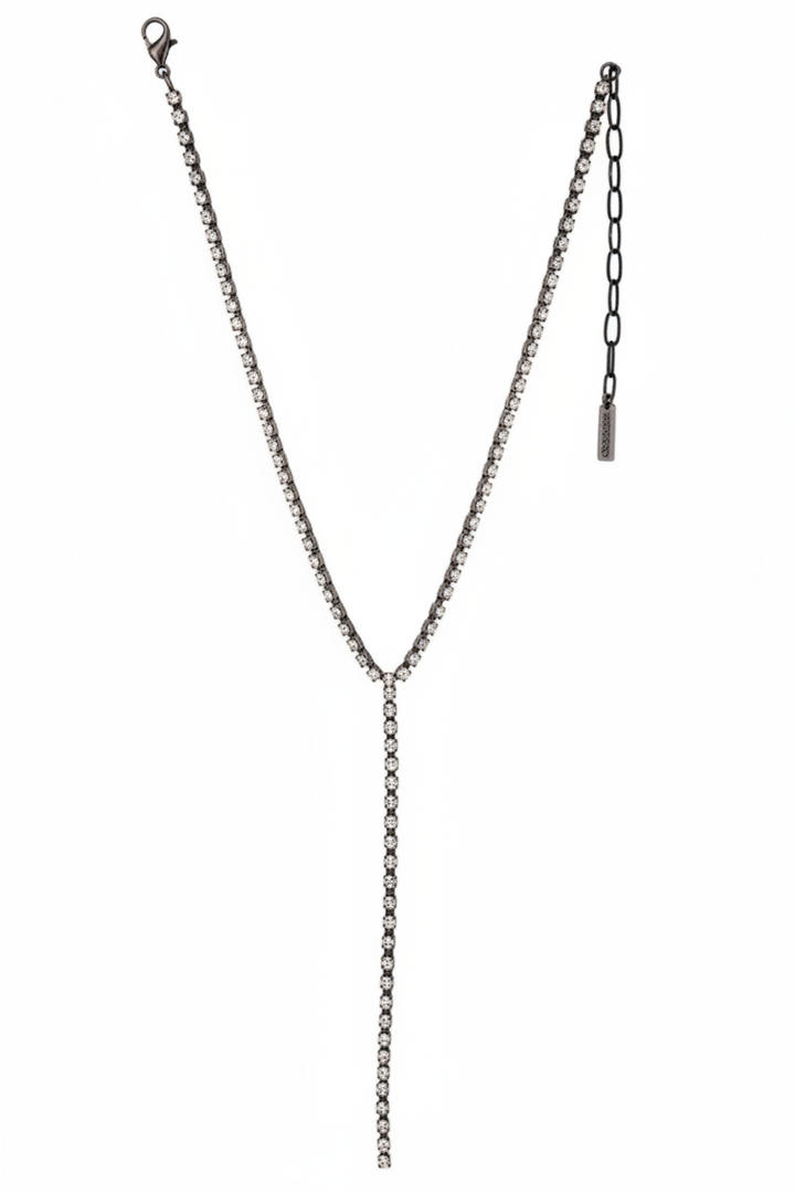 TOVA Kassandra Necklace in Antique Silver