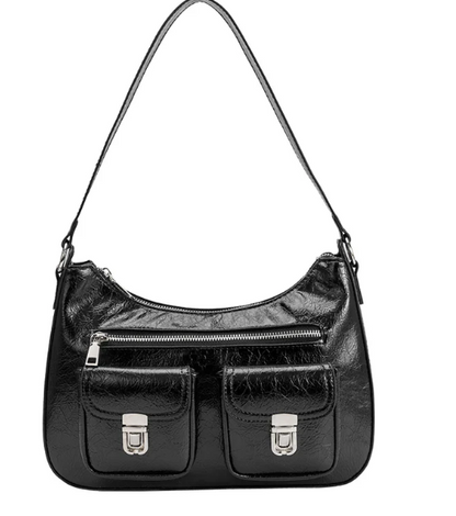 Fawn Vegan Leather Shoulder Bag