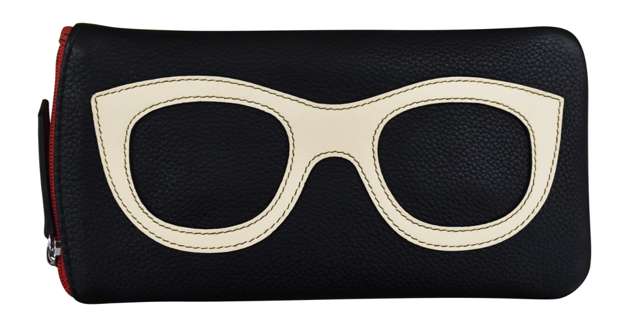 Storefront Eyeglass Case with Frame Graphic
