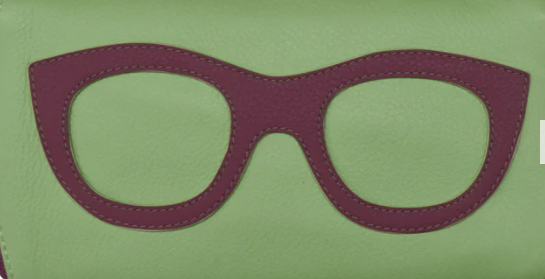 Storefront Eyeglass Case with Frame Graphic