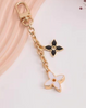 Purse Charm Key Chain Flower