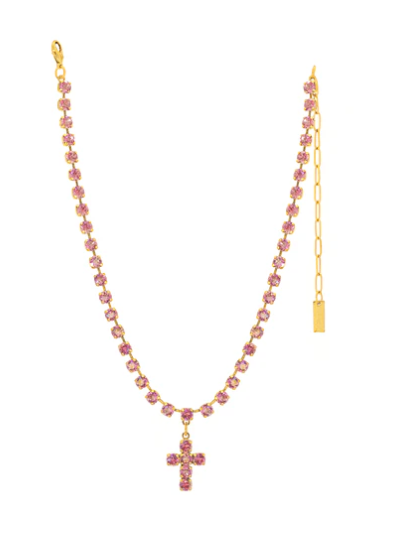 TOVA Baby Donatella Necklace in Mix Metal