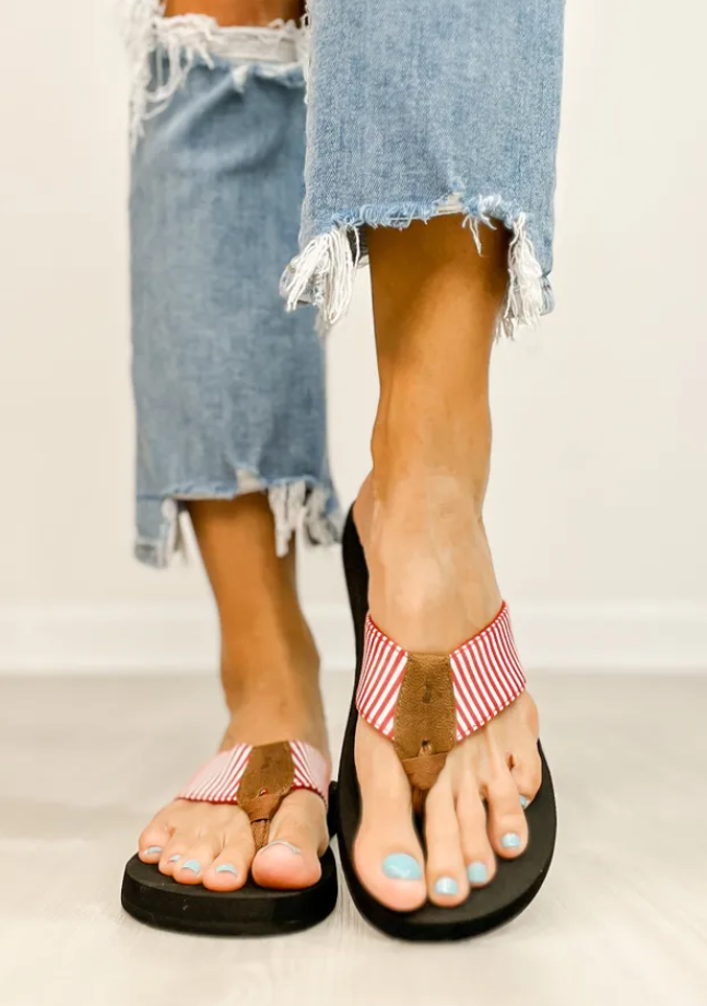 Corkys Summer Break Flip Flop Sandals