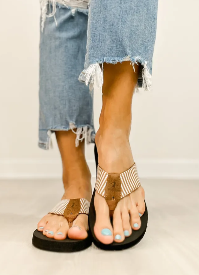 Corkys Summer Break Flip Flop Sandals