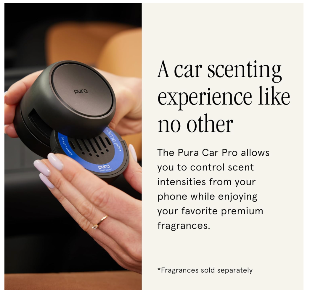 Pura Car Pro V.1.0. Smart Fragrance Diffuser
