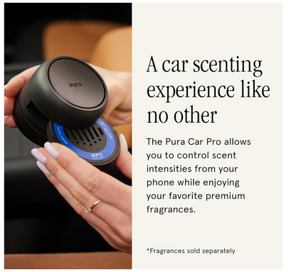 Pura Car Pro V.1.0. Smart Fragrance Diffuser
