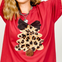 3D Leopard Tree Graphic Tee