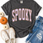 Striped Spooky Graphic Tee