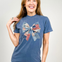 Vintage Patriotic Bow Graphic Tee