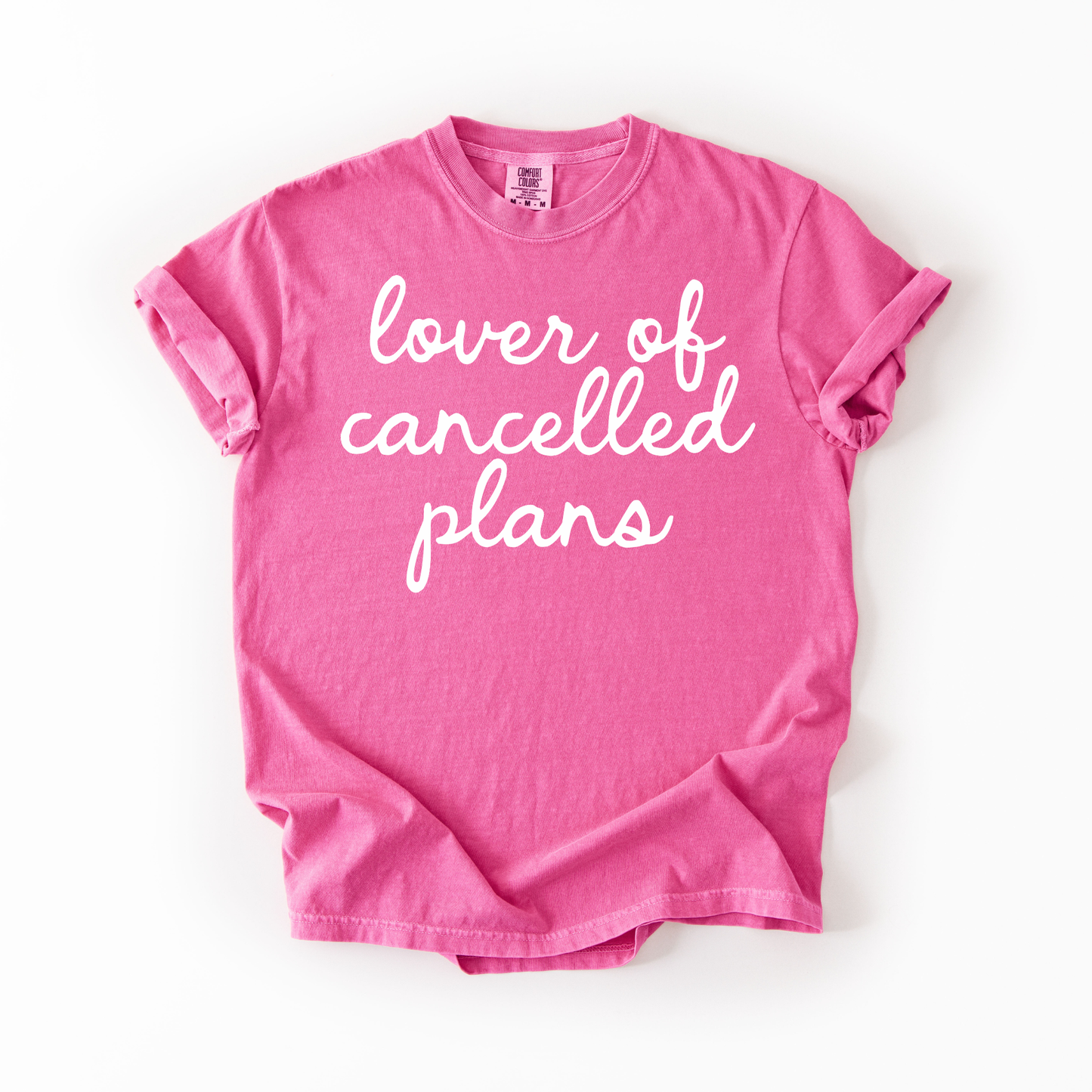 Lover Of Cancelled Plans Graphic Tee