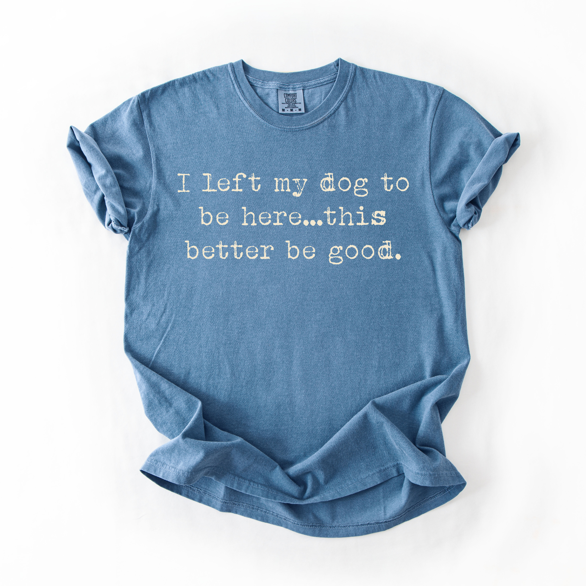 Left My Dog To Be Here... Graphic Tee