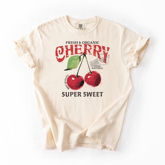 Fresh Organic Cherry Graphic Tee