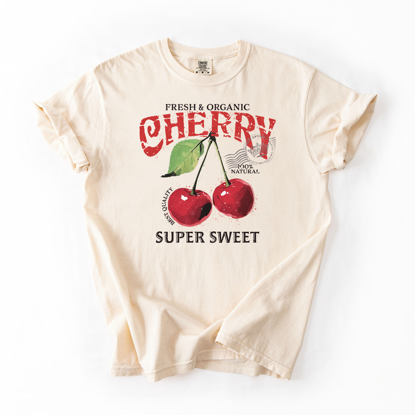 Fresh Organic Cherry Graphic Tee