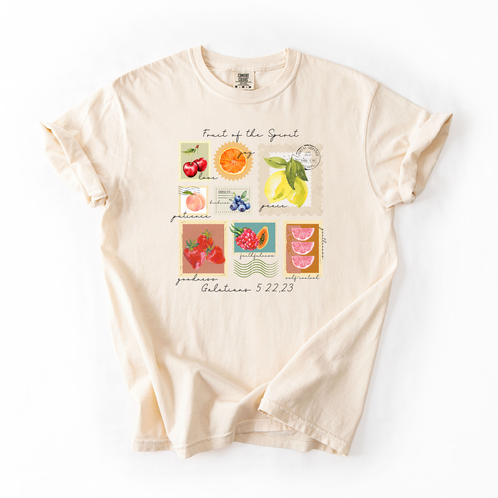 Fruit Of The Spirit Stamps Graphic Tee