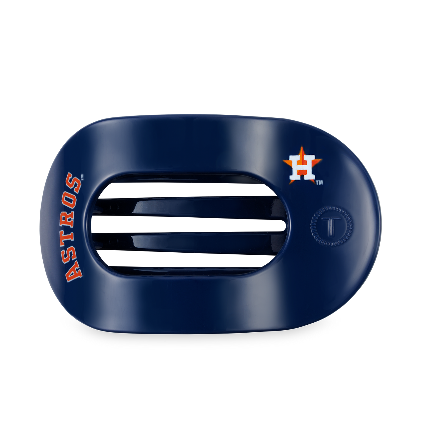 TELETIES - Flat Round Hair Clip | Houston Astros