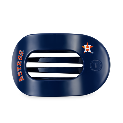TELETIES - Flat Round Hair Clip | Houston Astros
