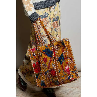 Quilted Large Everyday Tote Bag - Group B